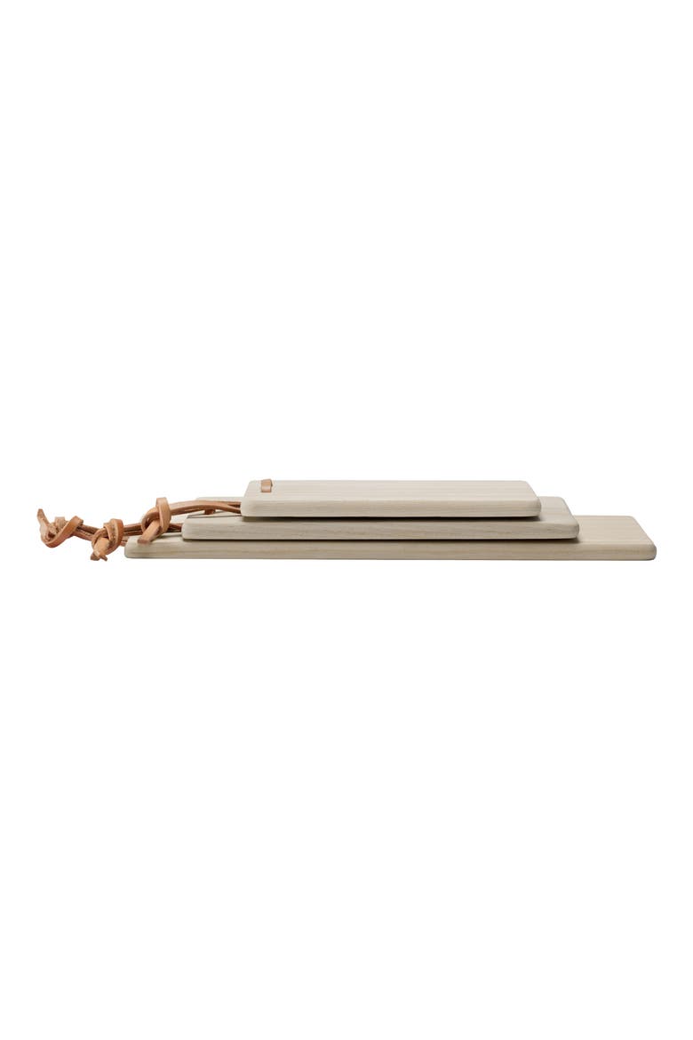 Borough Set of 3 Wood Serving Boards, Main, color, ASH