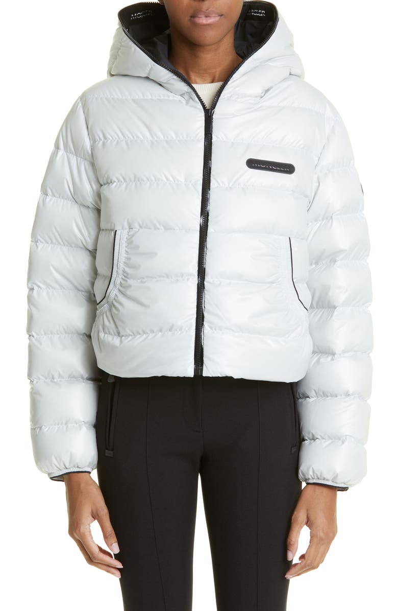 Moncler Nere Quilted Down Jacket, Main, color, Grey