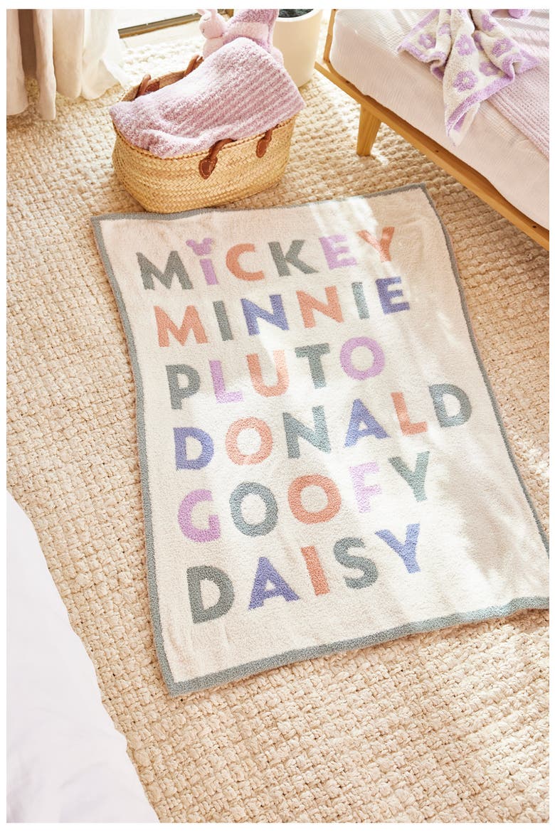 x Disney Mickey & Friends CozyChic® Stroller Blanket, Alternate, color, CREAM MULTI