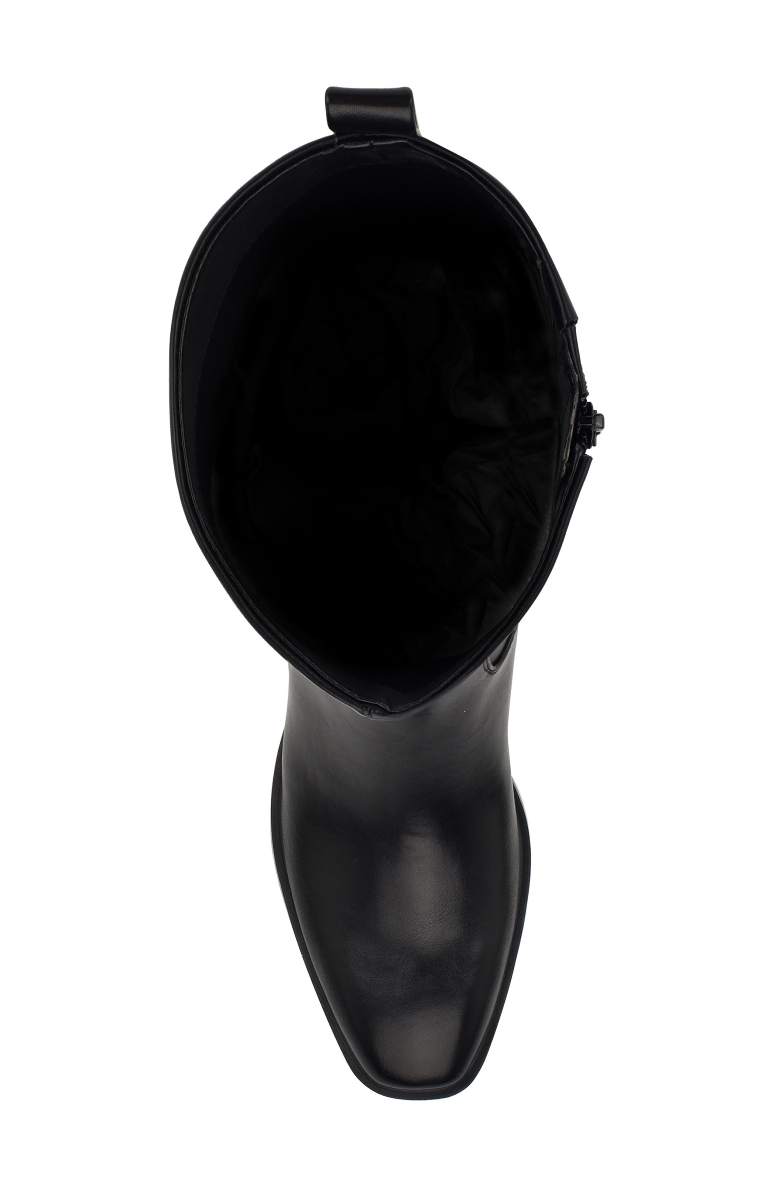 Nine West Blondy Square Toe Knee High Boot, Alternate, color, Black 001