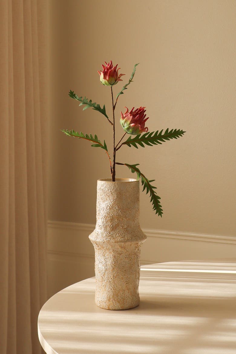 Red Artichoke Branch, Alternate, color, Red