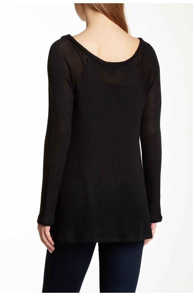 Valette Scoop Neck Long Raglan Sleeve Sweater, Alternate, color,