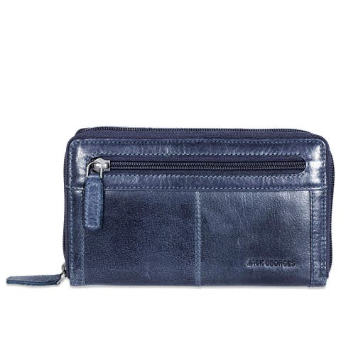 Voyager Large Zip-Around Travel Wallet