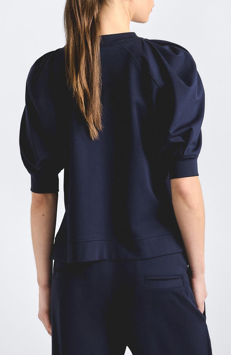 Derek Lam 10 Crosby Prisilla Jersey Top, Alternate, color, Dark Navy