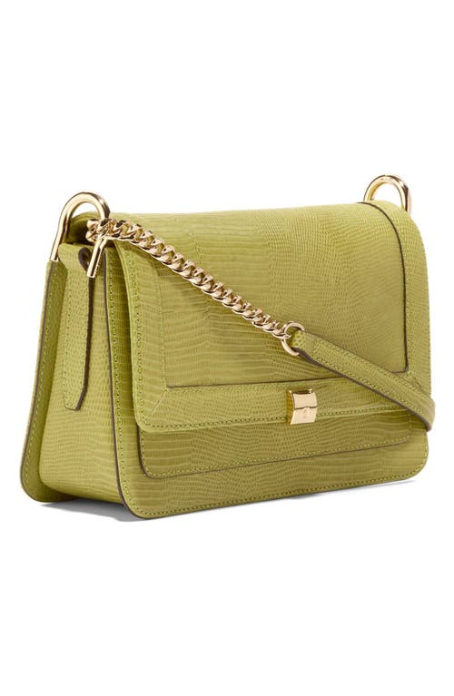 Cole Haan Daniella Leather Chain Shoulder Bag In Pink