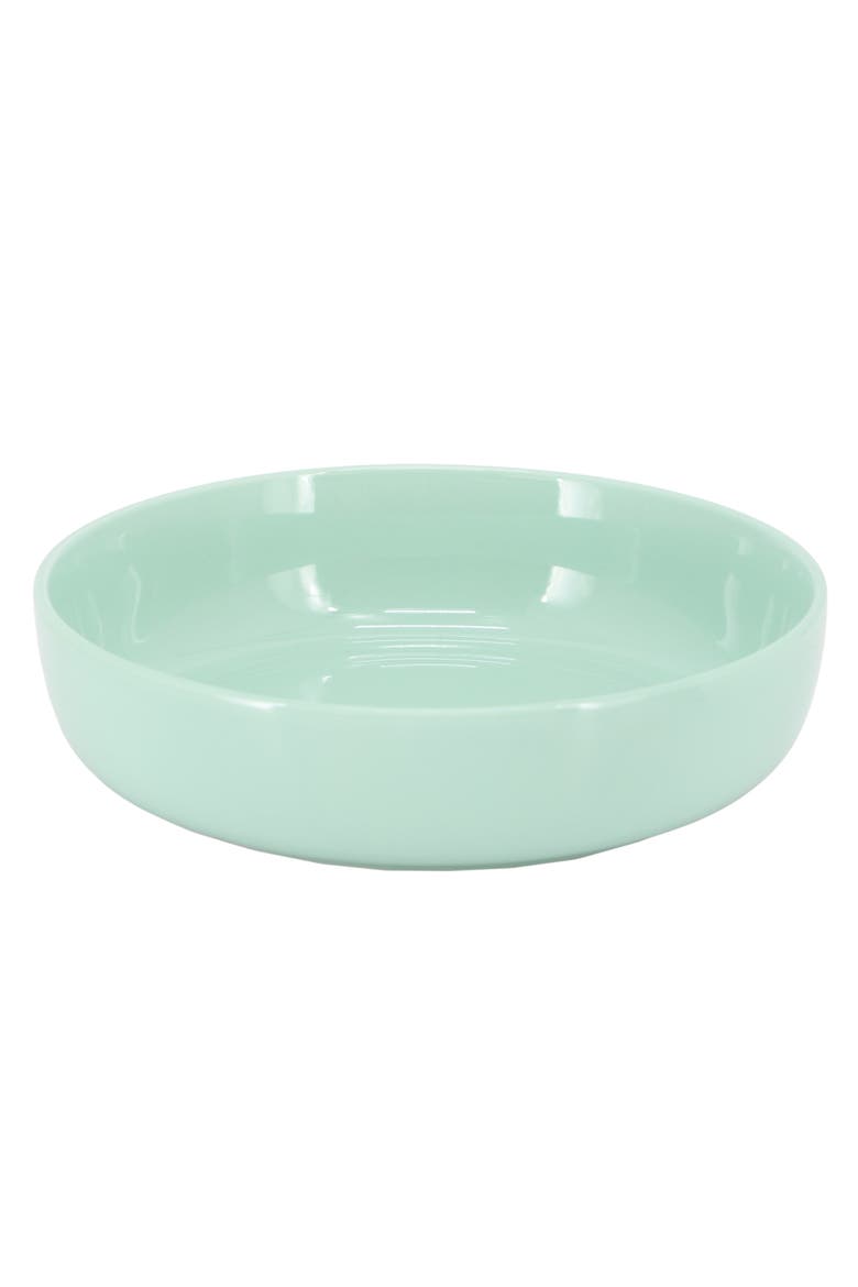 Duncan 18 Piece Porcelain Dinnerware Set, Alternate, color, Green