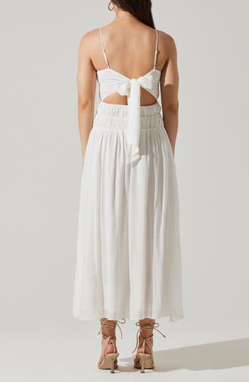 Andrina Shirred Maxi Sundress