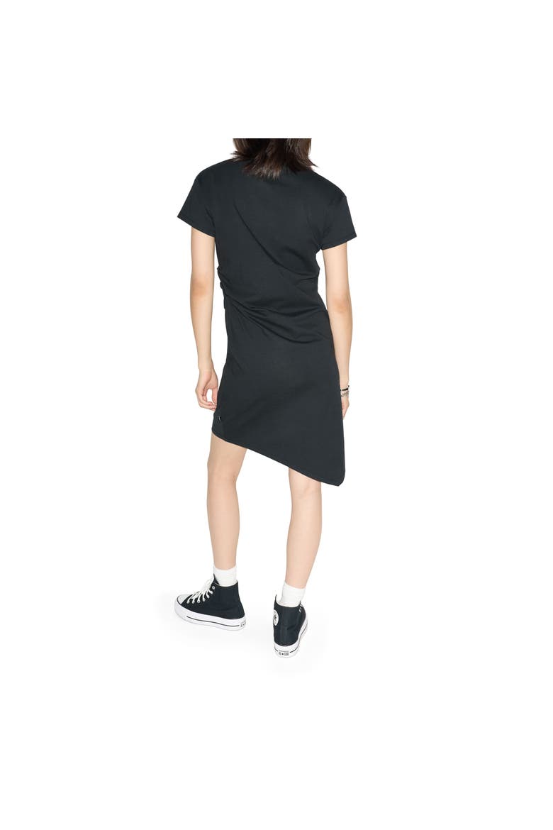 Drape Tee Dress, Alternate, color, Converse Black