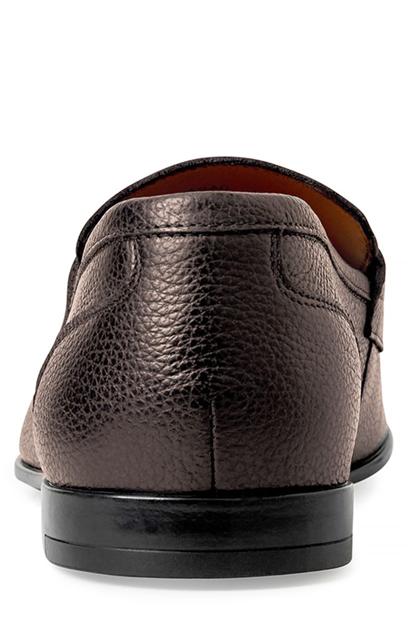 Lastra Penny Loafer, Alternate, color, BROWN TUMBLED
