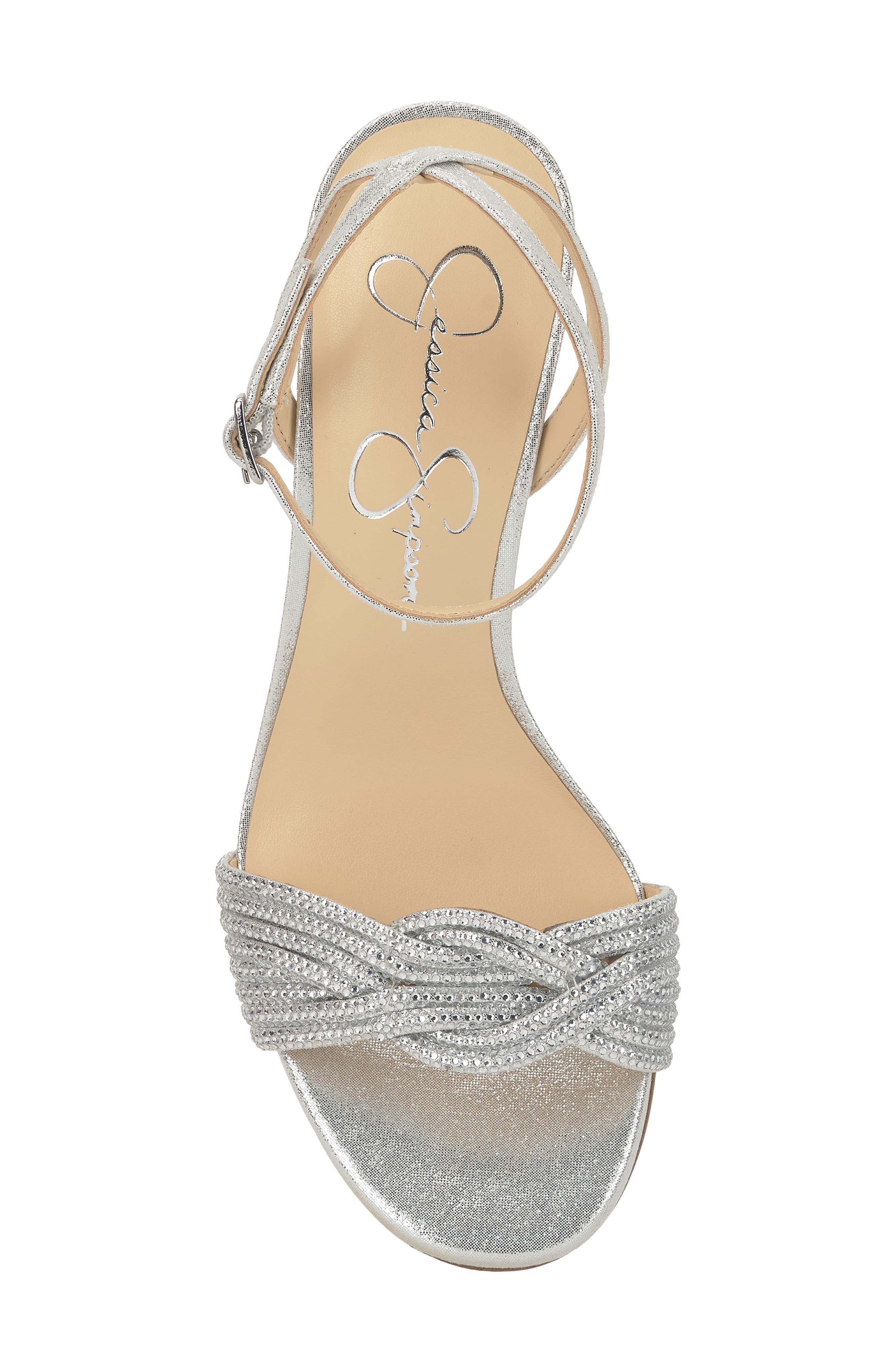 Siena Sandal, Alternate, color, SILVER