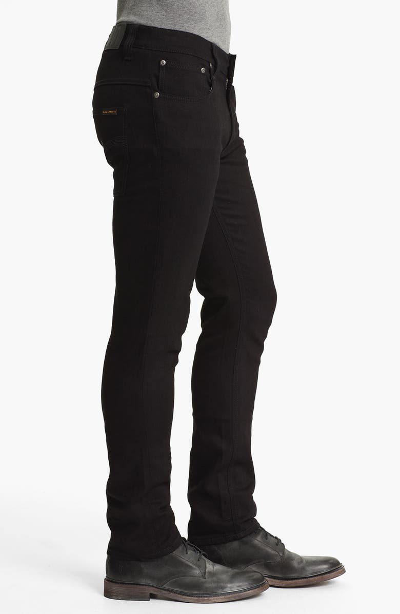Nudie Jeans 'Thin Finn' Skinny Fit Jeans, Alternate, color,