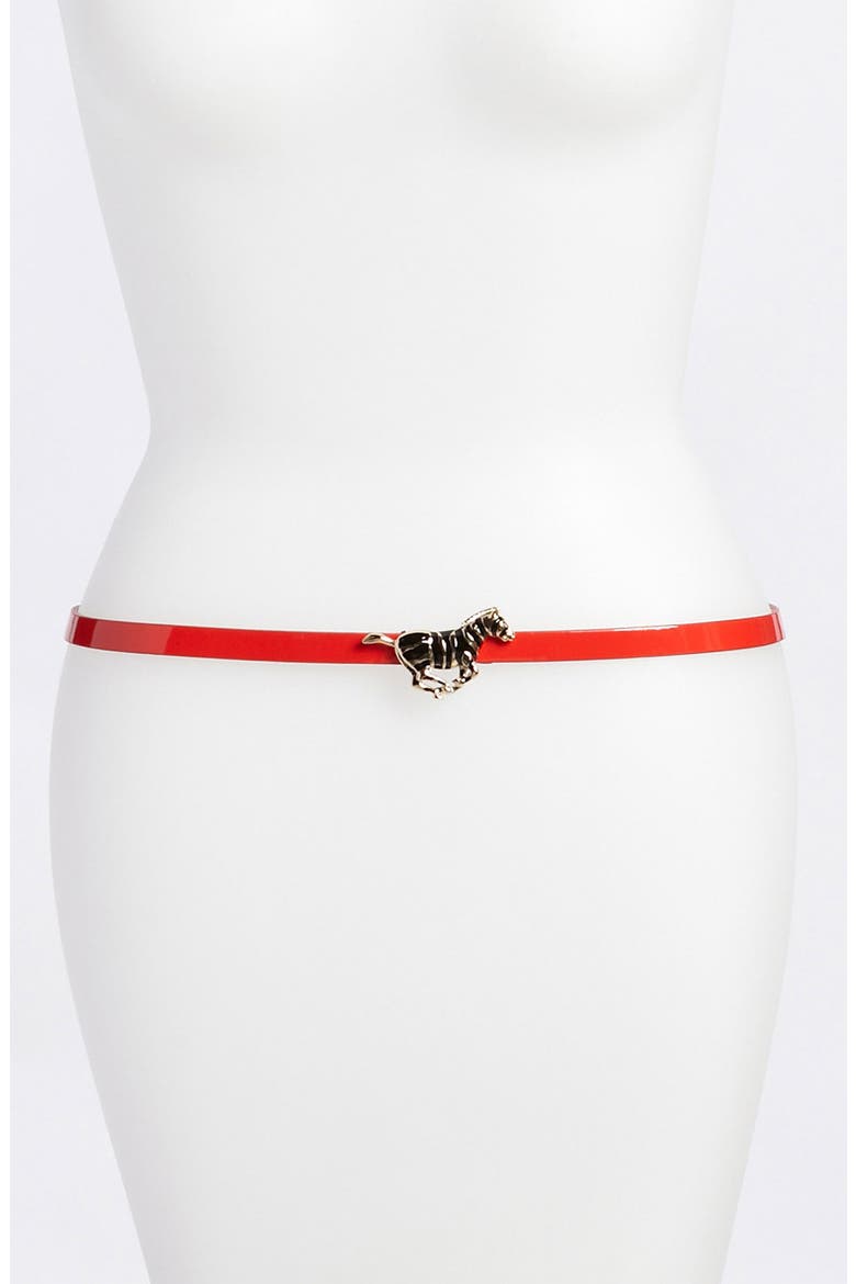 'zebra' belt, Main, color, FLAME