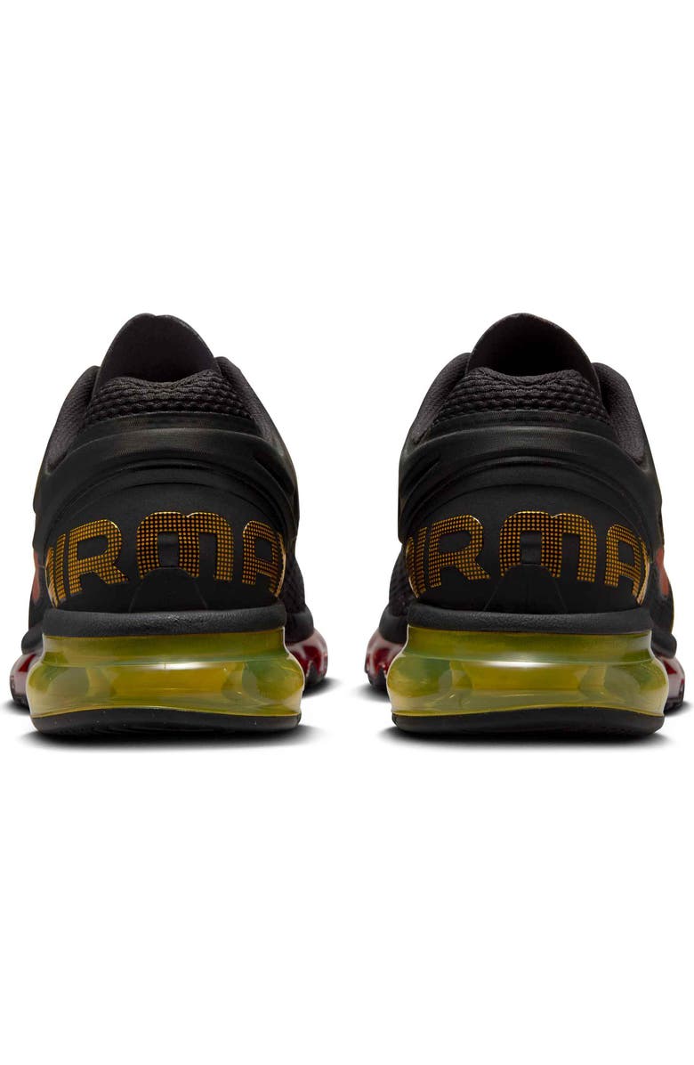 Nike Air Max 2013 Sneaker, Alternate, color, Black/ Red/ Laser Orange