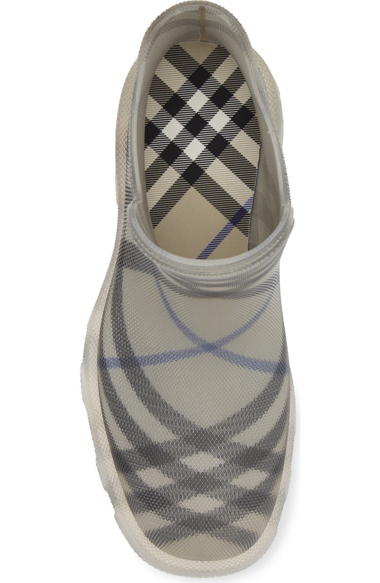 Burberry Marsh Check Textured Ankle Boot, Alternate, color,