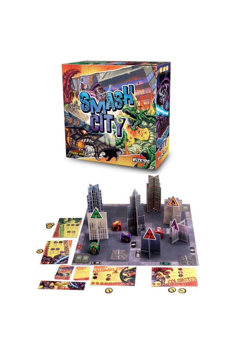 Smash City Action Packed Dice Game, Alternate, color, Multicolored
