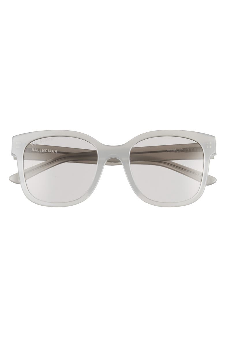 52mm Square Sunglasses, Alternate, color, GREY/ GREY