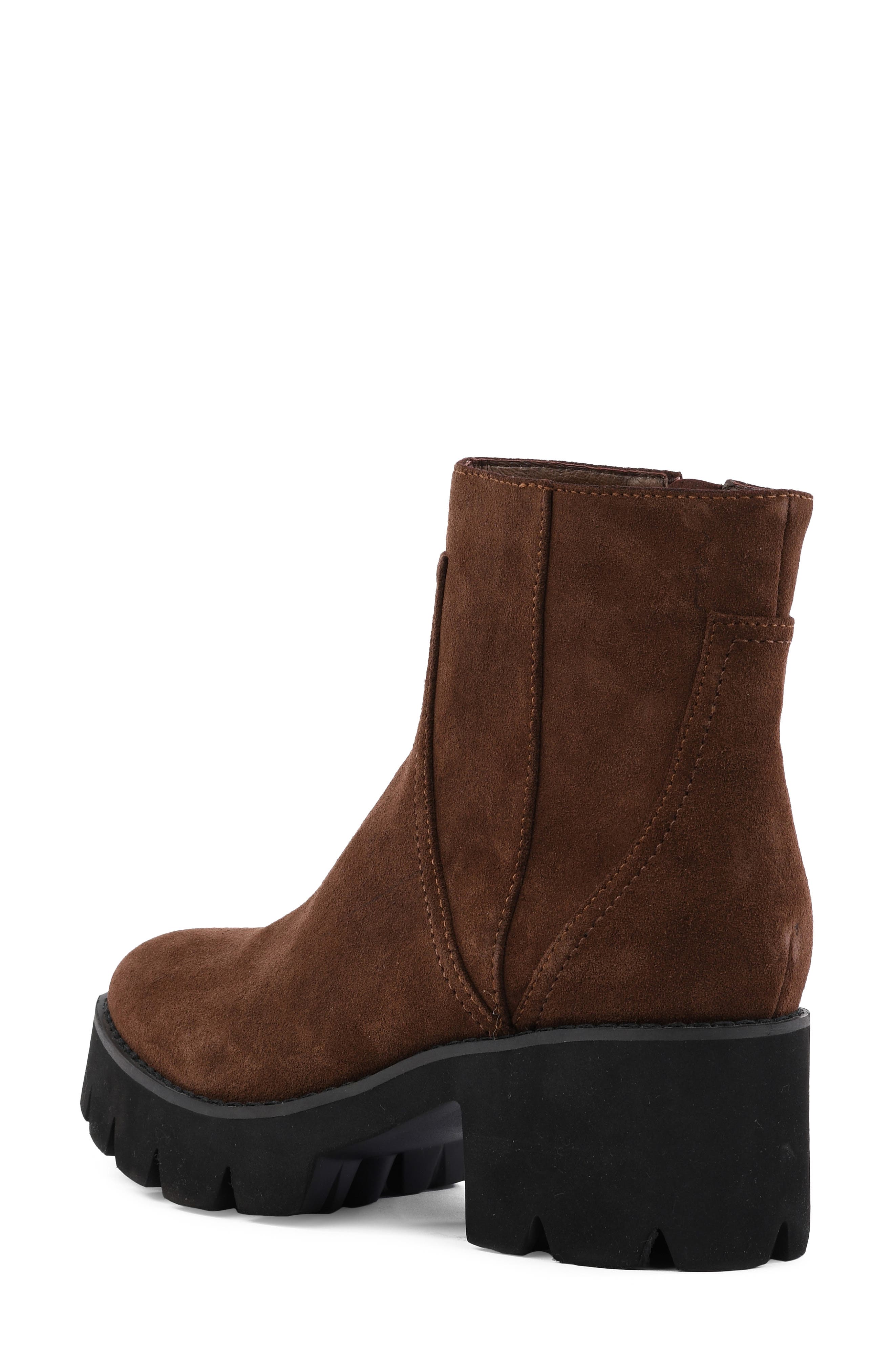 Engaging Platform Bootie, Alternate, color, CHOCOLATE
