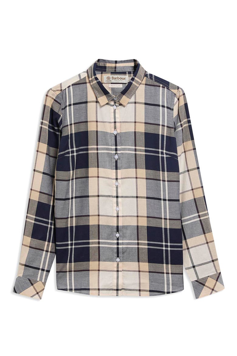 Bredon Check Button-Up Shirt, Alternate, color, LIGHT BIRCHWOOD TARTAN