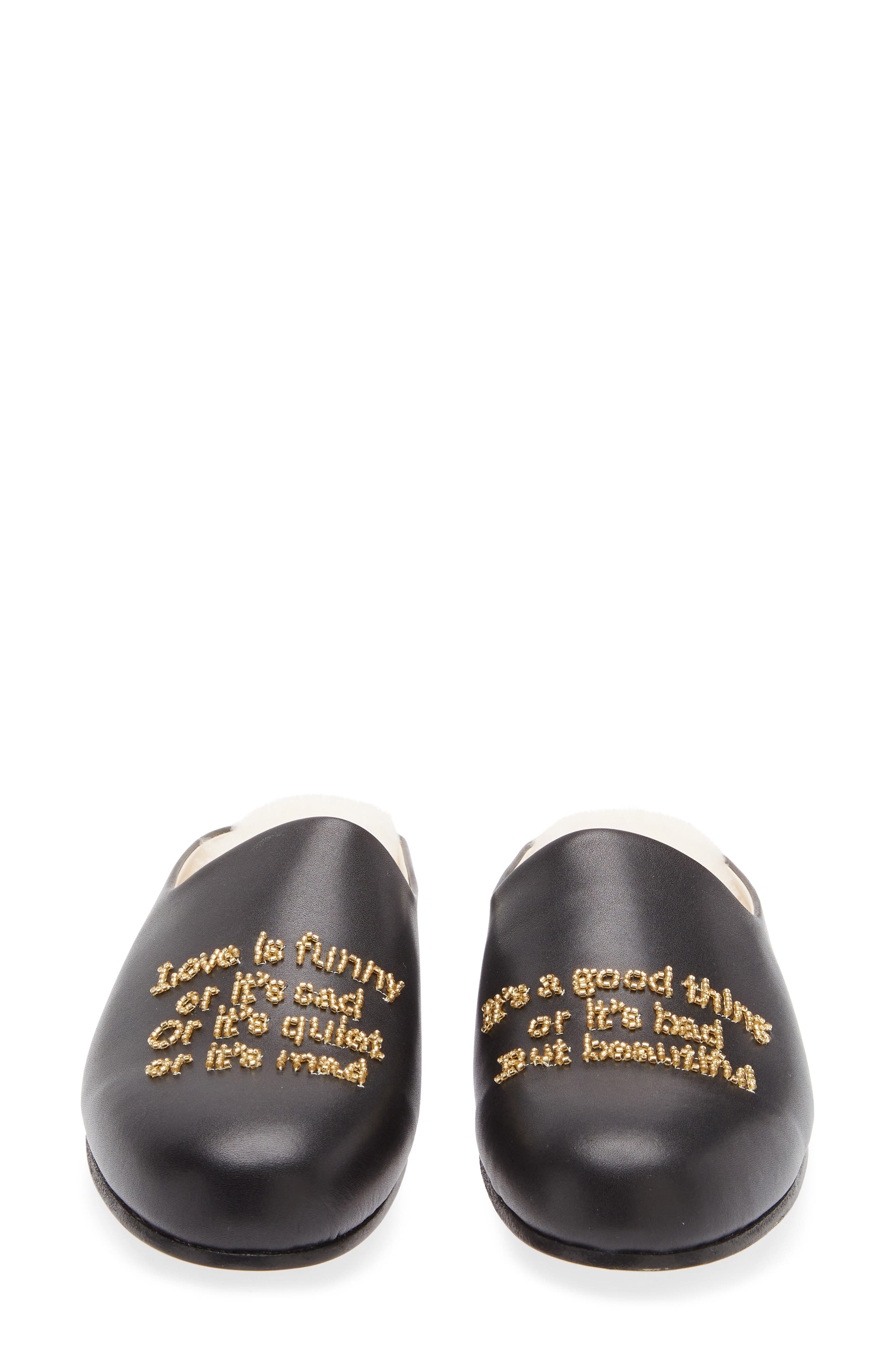 Undercover x Beautiful Shoes Mule, Alternate, color, Black