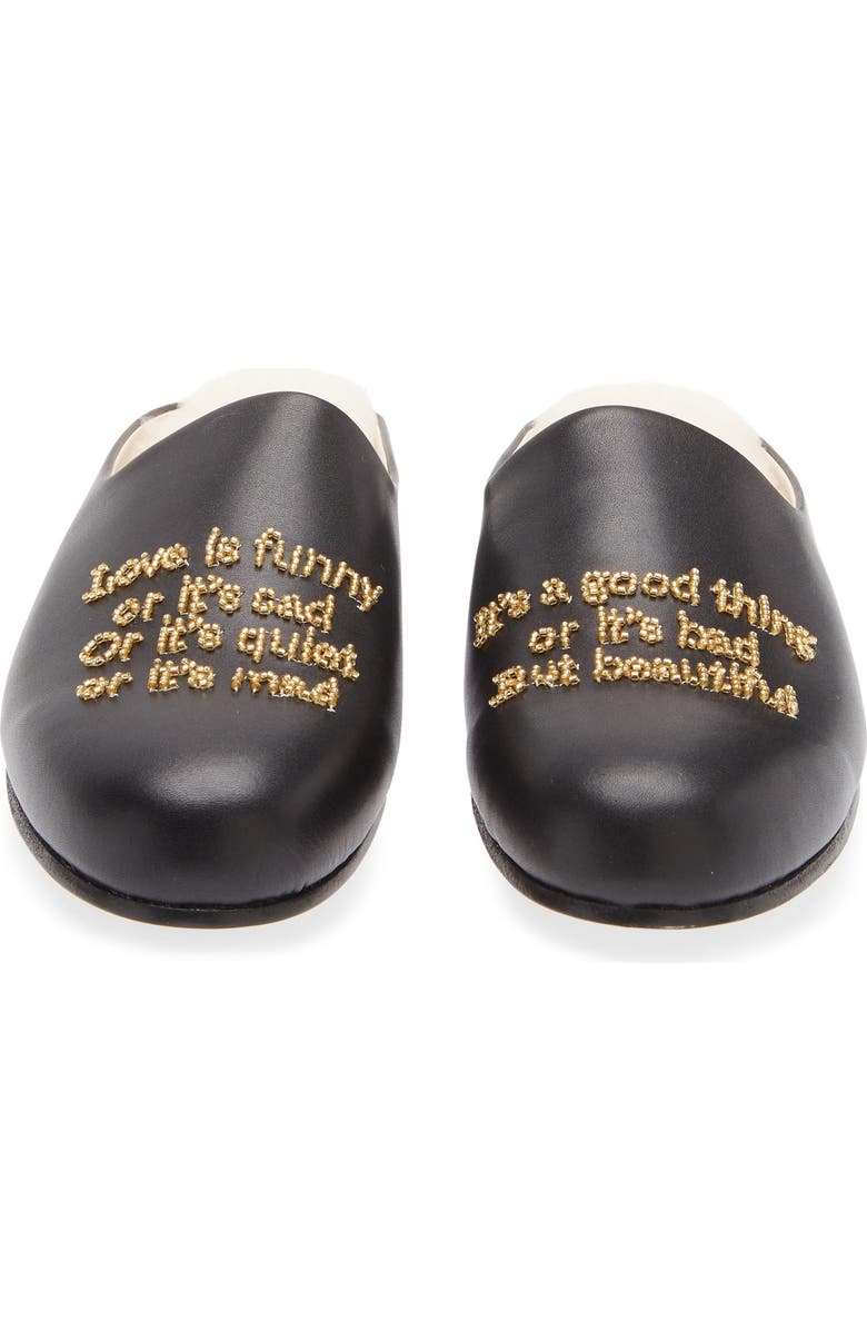 Undercover x Beautiful Shoes Mule, Alternate, color, Black