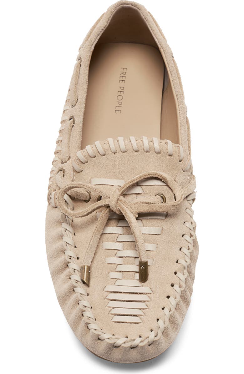 Free People Misty Driving Loafer, Alternate, color, Sunstone Sand Suede
