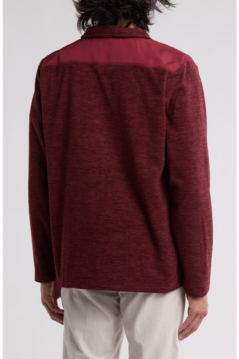 Arch Cape Recycled Polyester Pullover, Alternate, color, CHOCOLATE SPICE