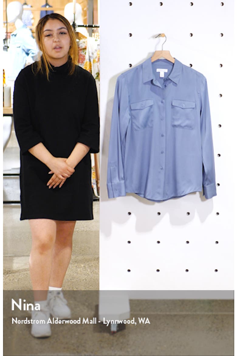 Two-Pocket Stretch Silk Shirt video