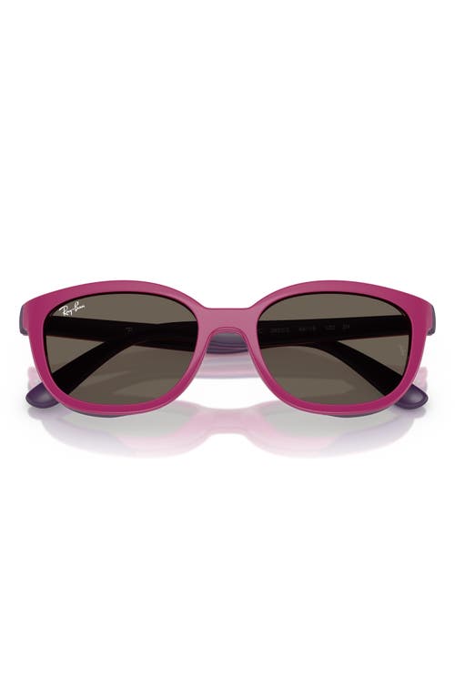 Shop Ray Ban Ray-ban Kids' 46mm Pillow Optical Glasses & Clip-on Sunglasses In Brown