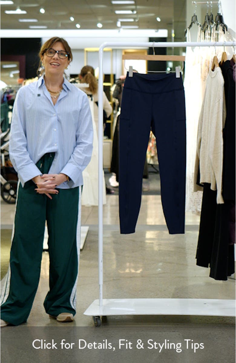 Moveknit Bonded Pocket Leggings, sales video thumbnail