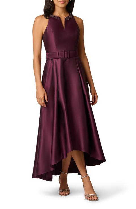 High-Low Mikado Gown