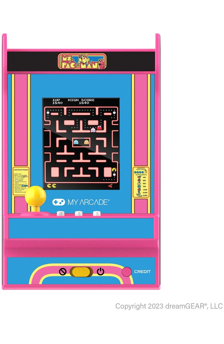 My Arcade Dgunl7023 Ms. Pacman Nano Player Pro, Alternate, color, Multicolor