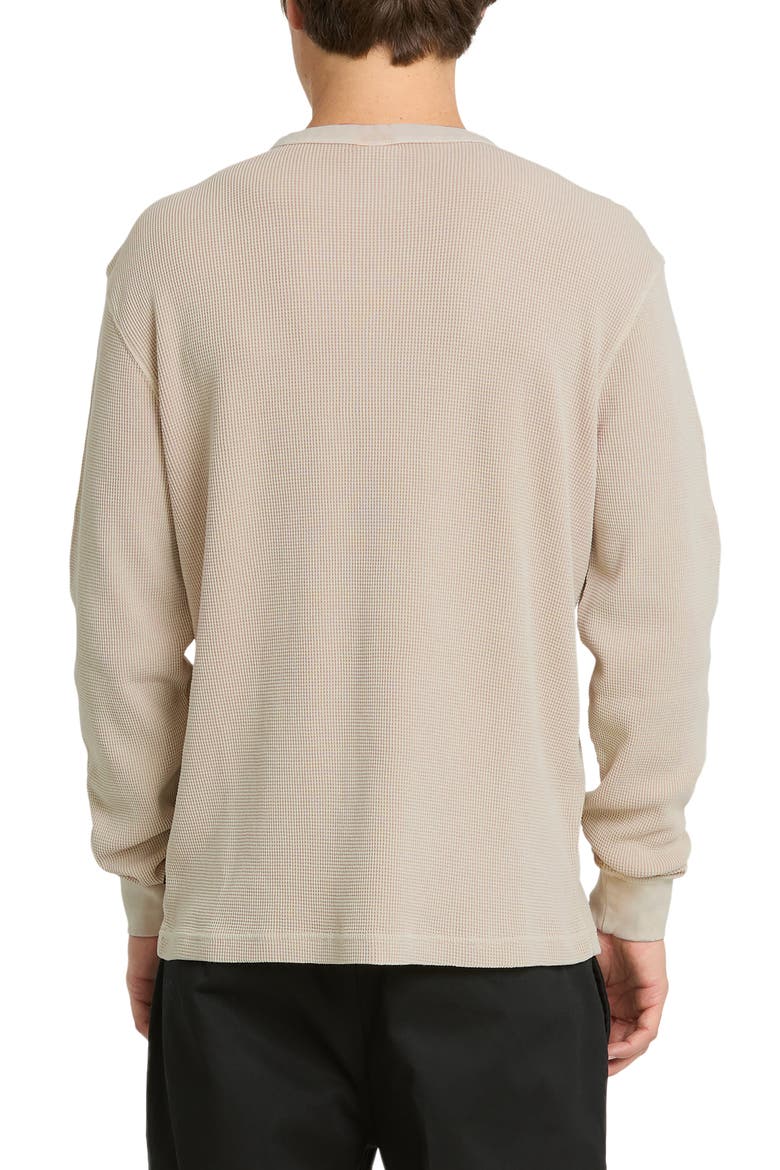 Saltwater Waffle Stitch Sweatshirt, Alternate, color, PEYOTE
