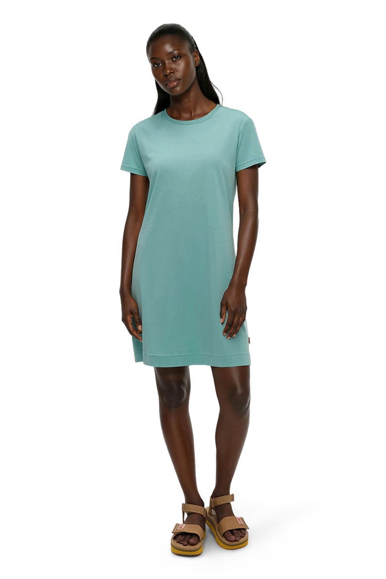 Birchwood Dress, Alternate, color, Turquoise Sky