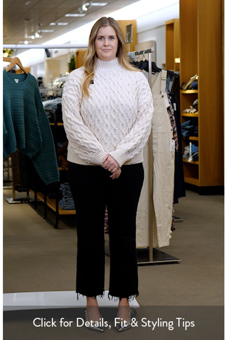 Cable Stitch Chenille Sweater video