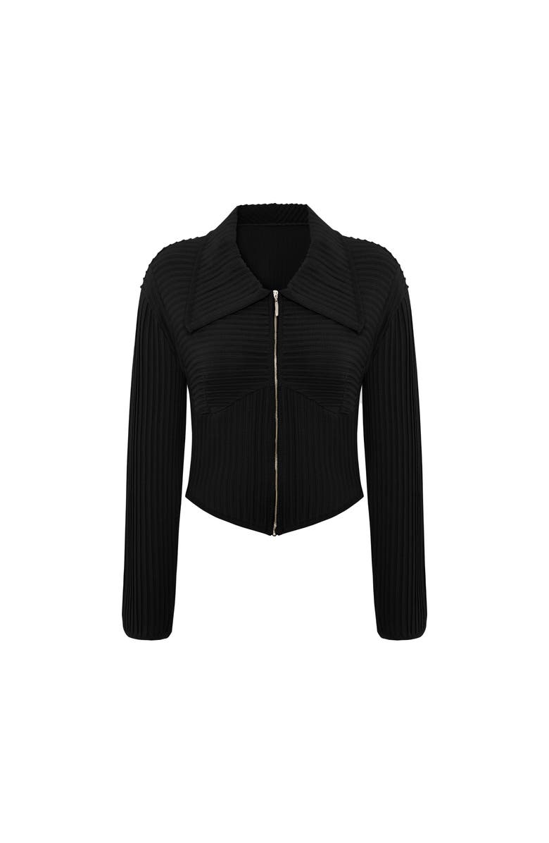 PCFG Fitted Knit Cardigan, Main, color, Black