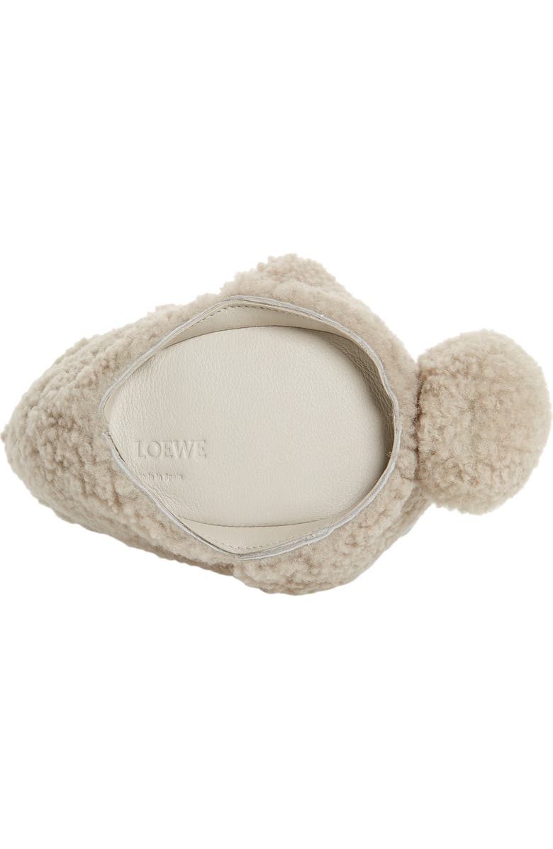 Loewe Bunny Genuine Shearling Bag, Alternate, color,