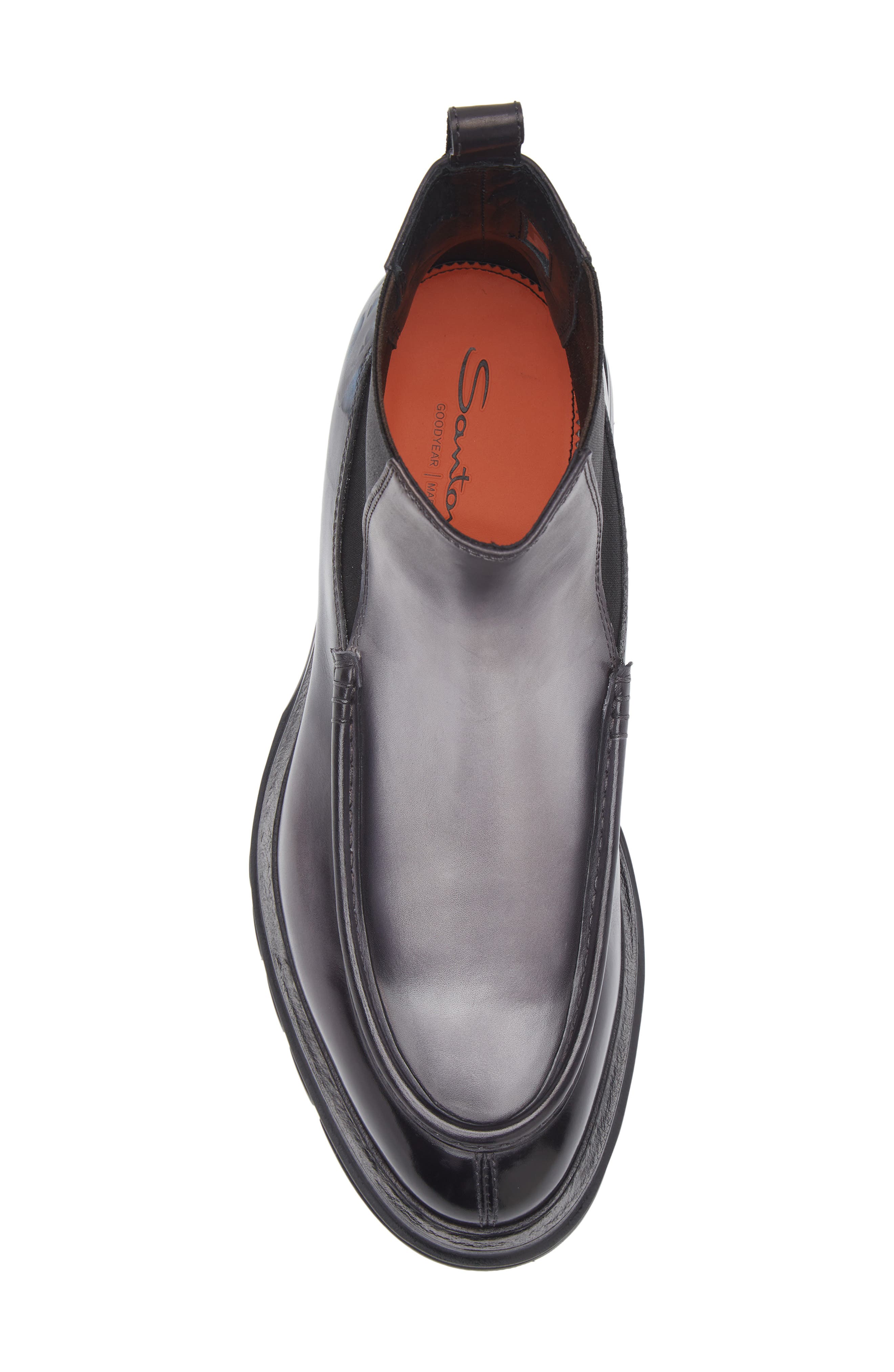 Santoni Chelsea Boot, Alternate, color, Grey