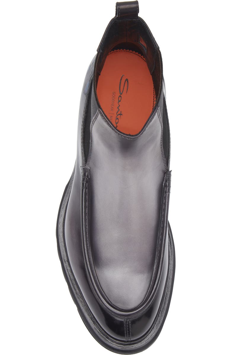 Santoni Chelsea Boot, Alternate, color, Grey