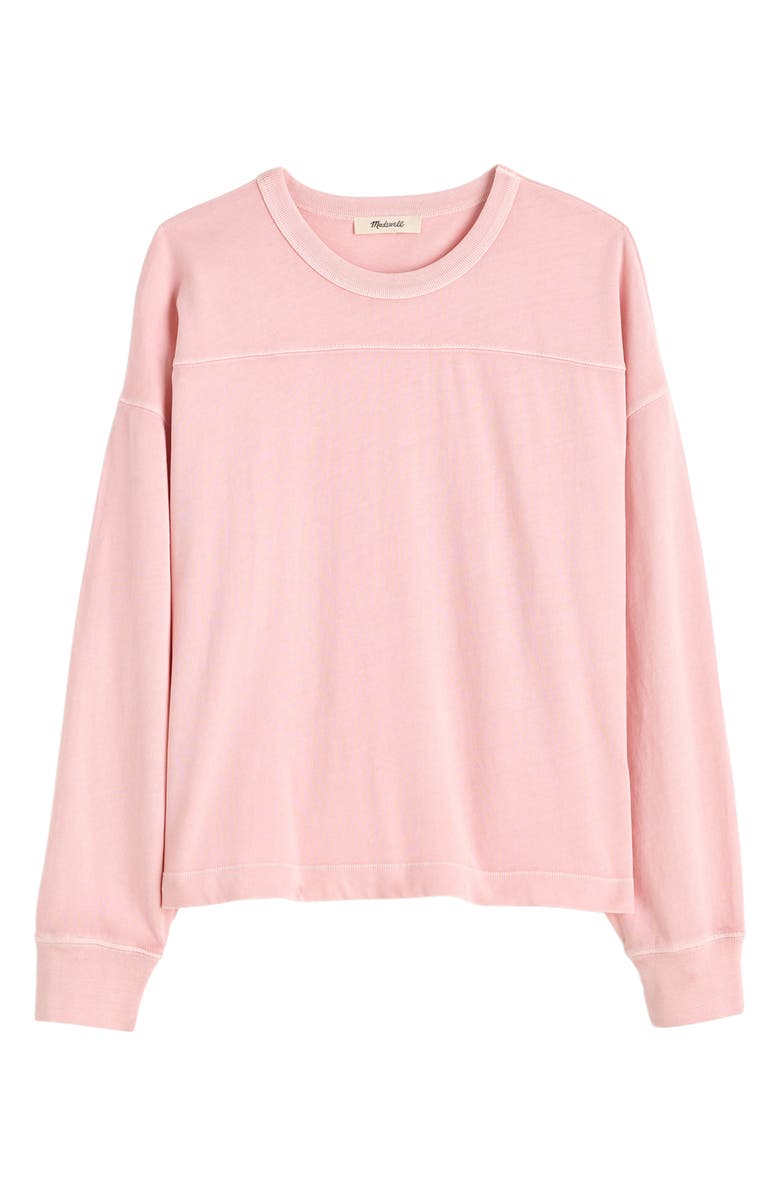 Madewell The Relaxed Crewneck Sweatshirt, Alternate, color, Subtle Blossom
