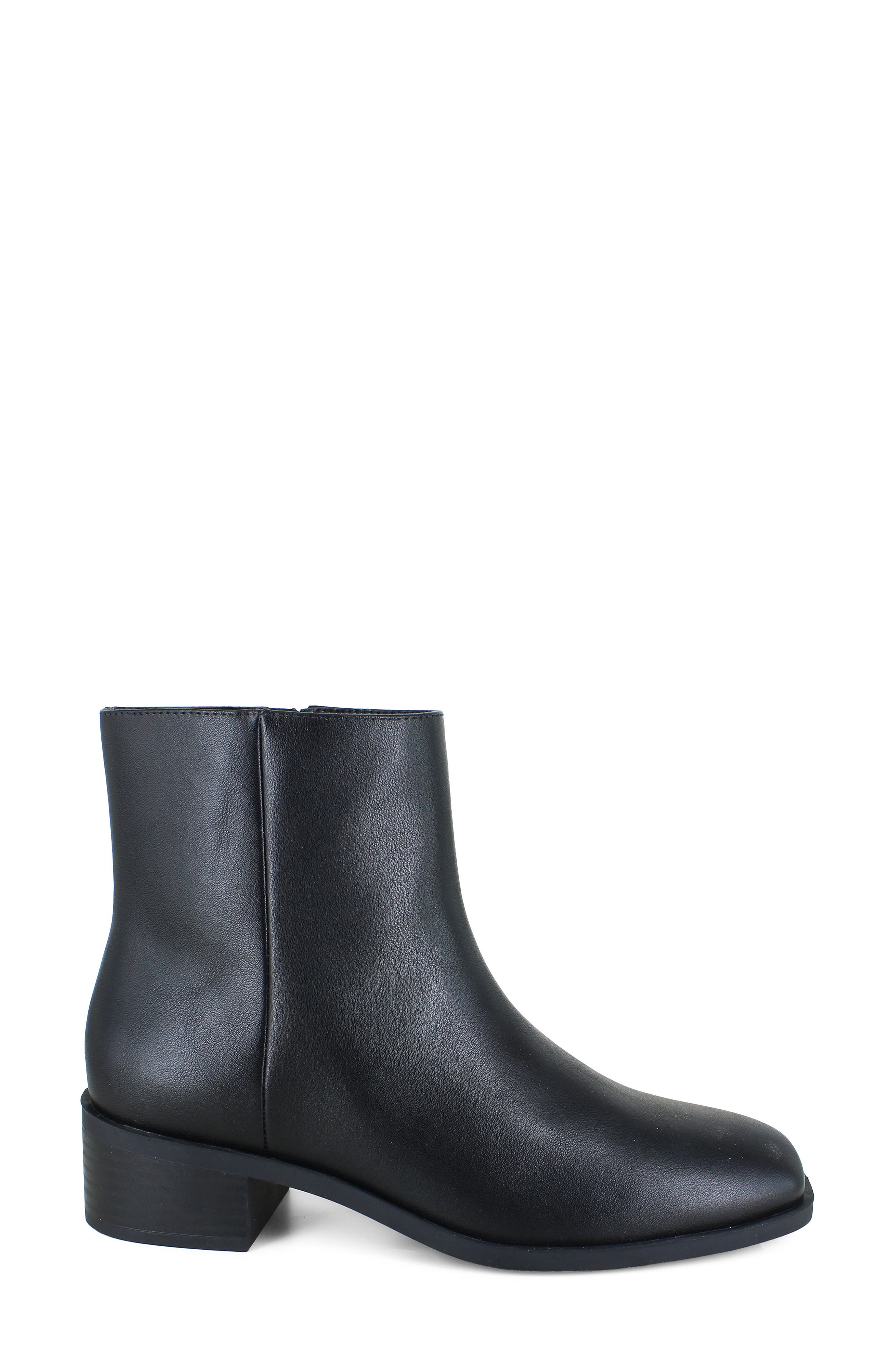 Spencer Bootie, Alternate, color, BLACK PU