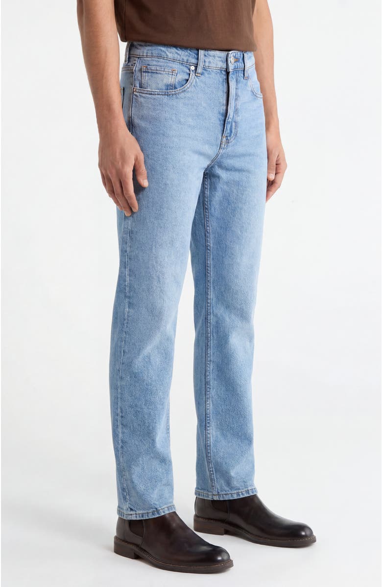 Solomon & Sage Men's S&S Straight Leg Jeans, Alternate, color, Light Wash