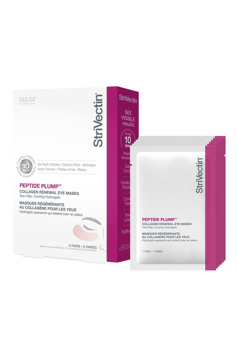 Collagen Renewal Eye Masks, Main, color, NO COLOR
