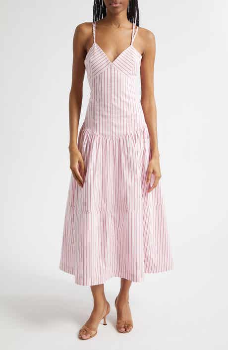 Dagna Strappy Lace Back Sleeveless Maxi Dress