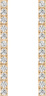 Aurate New York Lab Grown Sapphire Tennis Earrings