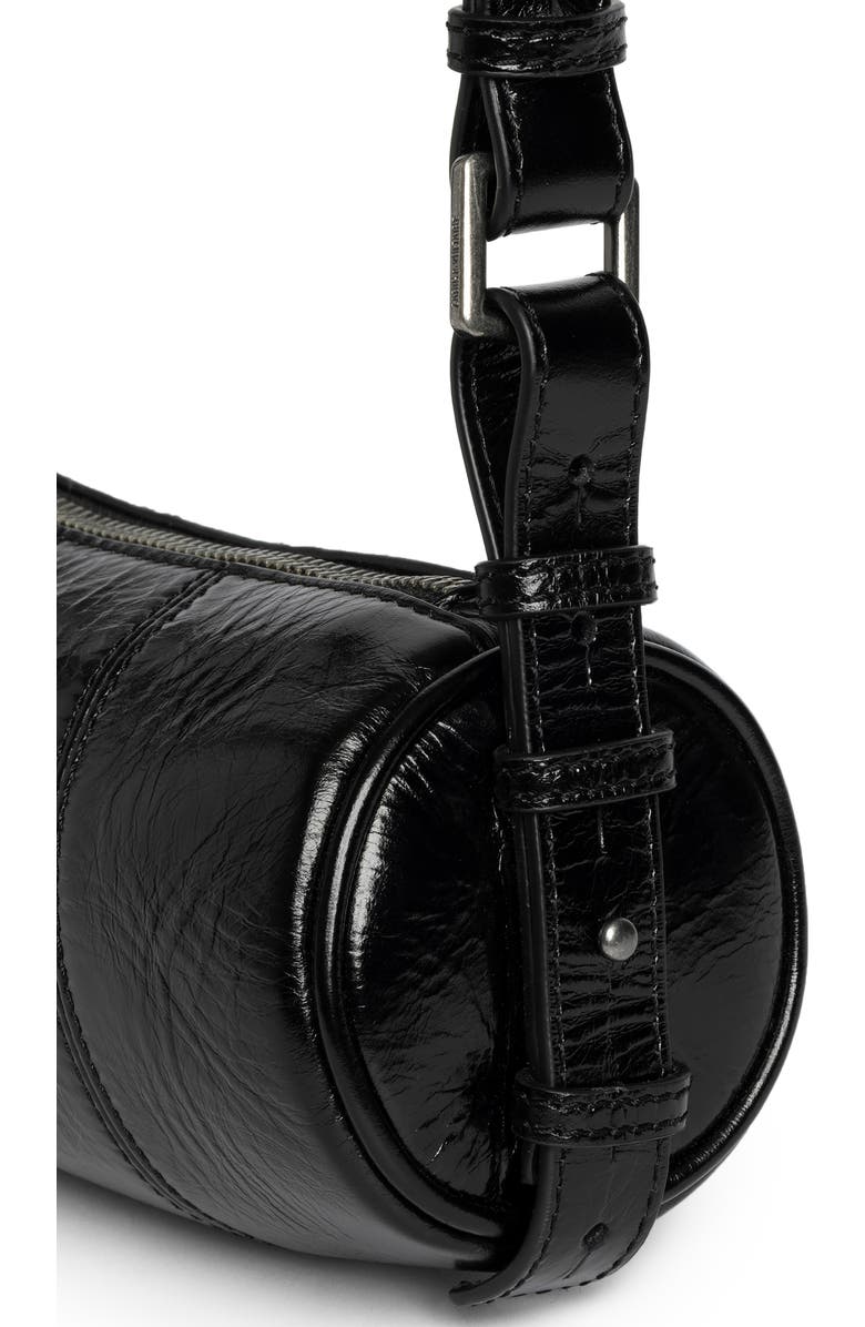 Zadig & Voltaire Le Roudoudou Patent Leather Shoulder Bag, Alternate, color,