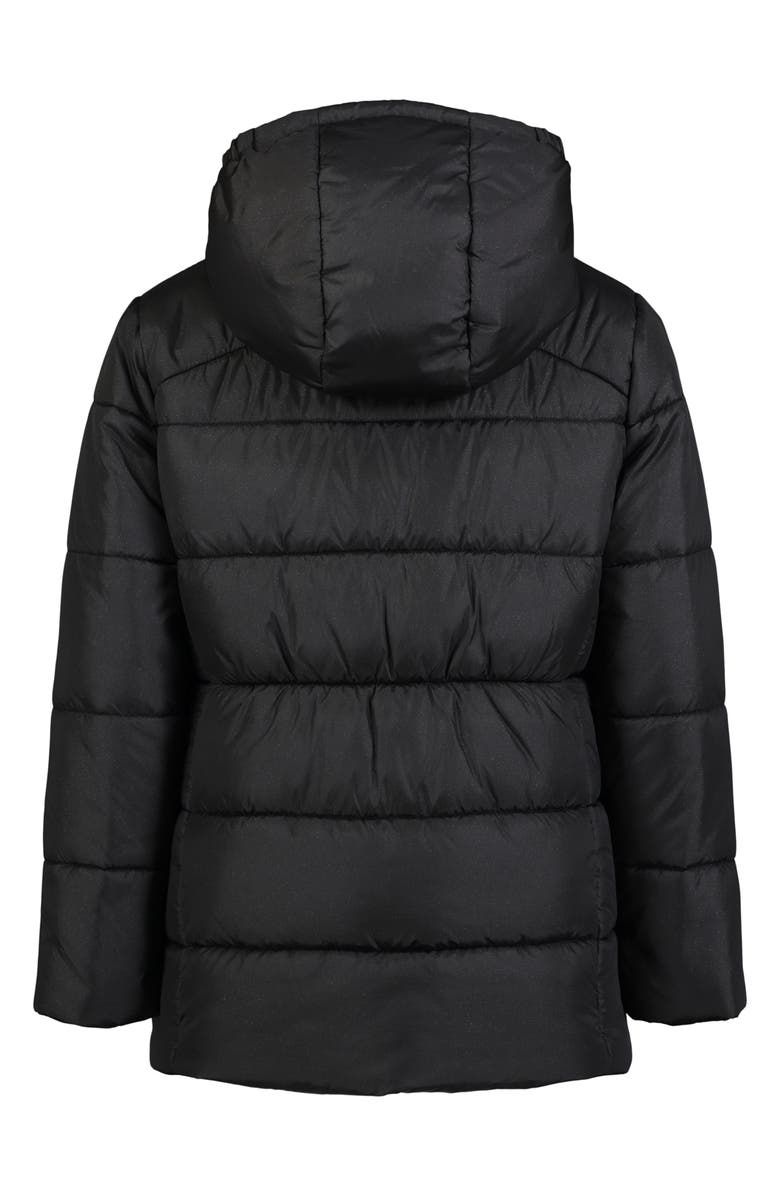 Under Armour Kids' Willow Water Repellent Faux Fur Lined Parka, Alternate, color, Black