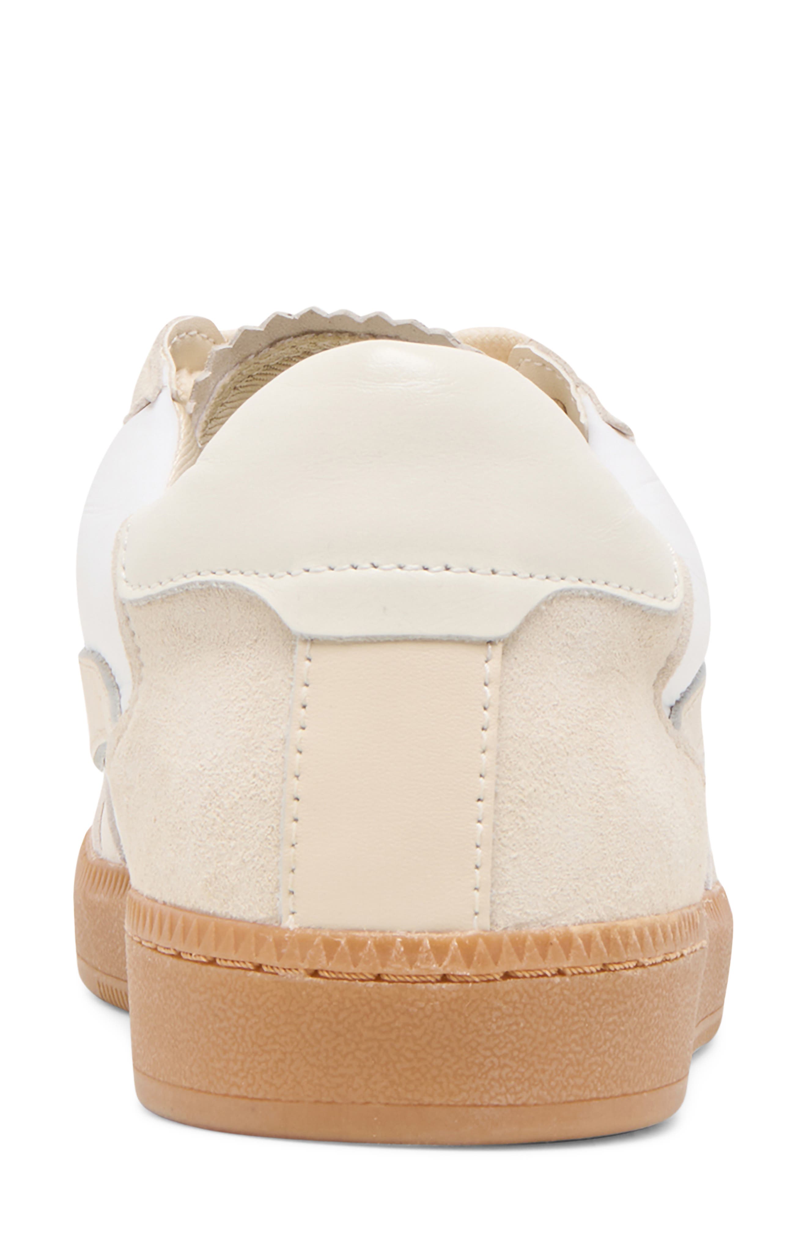 Notice Sneaker, Alternate, color, WHITE/DUNE NYLON