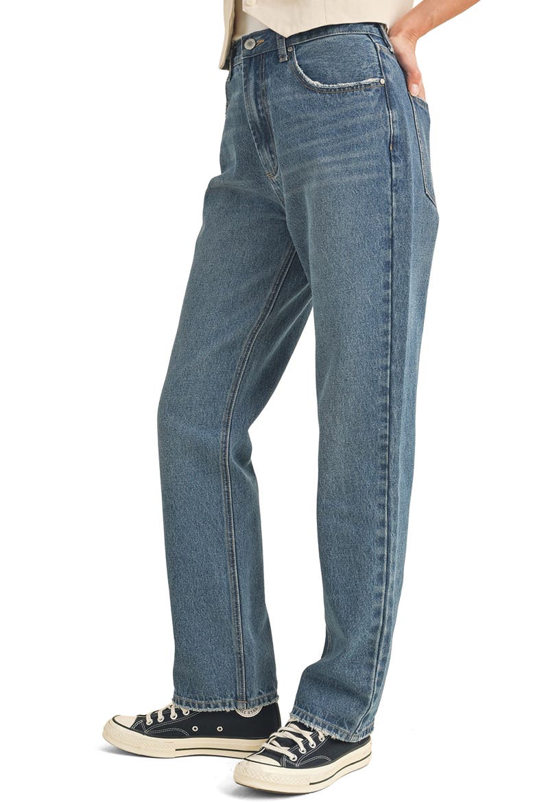 Straight Leg Jeans, Alternate, color, DENIM
