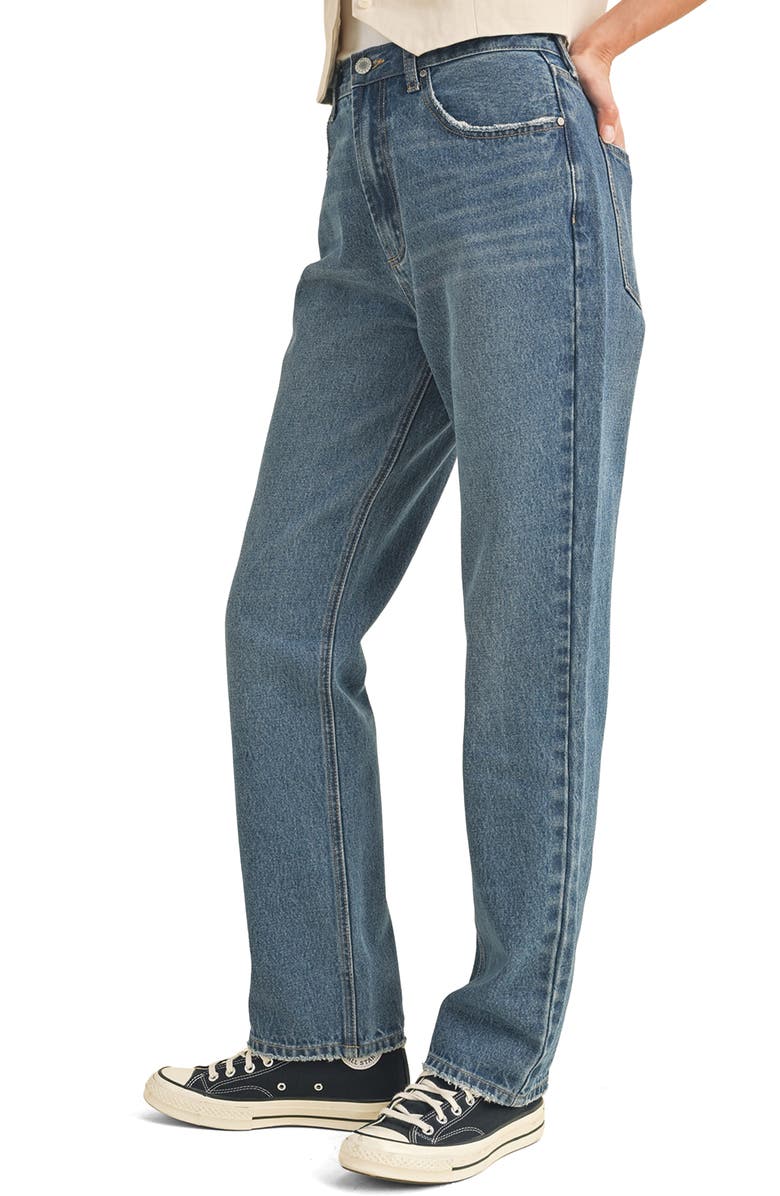 WISHLIST Straight Leg Jeans, Alternate, color, Denim