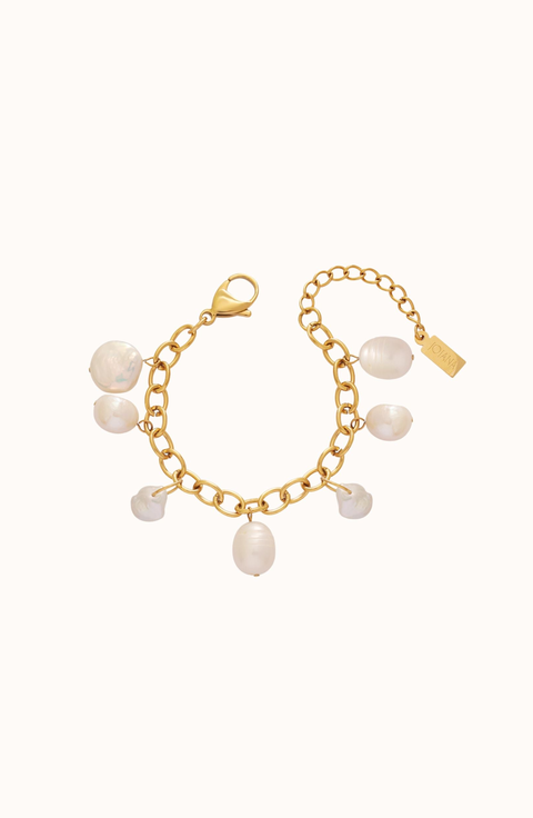 Harbour Strand Chunky Pearl Anklet Bracelet